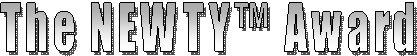 The NEWTY™ Award